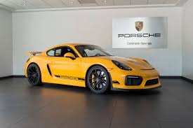 Dealer Inventory Pts Signal Yellow Gt4 With Pccb S And Lwb Rennlist Porsche Discussion Forums Porsche Cars Porsche Porsche Cayman S