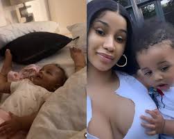 Cardi - Cardi B Unveiled Her New Babygirl Face And Her Name For The First  Time After Offset Demands DNA Test | Facebook
