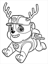 Zuma's revenge credits part 9. Kids N Fun De 15 Ausmalbilder Von Paw Patrol Weihnachten