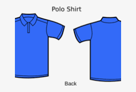 Navy blue got its name from the dark blue (contrasted with naval white) worn by officers in the royal navy since 1748 and subsequently. Polo Shirt Clipart Aqua Blue Navy Polo Front Back Png Image Transparent Png Free Download On Seekpng