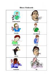 This is a ppt presentation that contains unique vocabulary for the medical setting with images to help reinforce this worksheet is about illnesses. Illness Flashcards Esl Worksheet By Pornnipa51