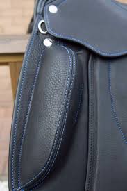 Maybe you would like to learn more about one of these? Baby Blue Stitching Looks Awesome On This Black Leather Recetas