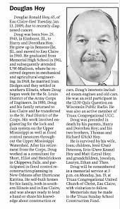 Obituary for Douglas Ronald Hoy