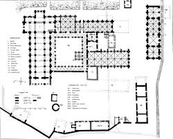 Lucien Begule L Abbaye De Fontenay Et L Architecture Cistercienne Page 000 Plan Jpeg 1039 838 Floor Plans Cistercian Abbey Fontenay