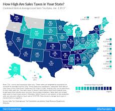 state and local sales tax rates in 2017 tax foundation