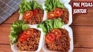 Lihat juga resep mi instan level enak lainnya. Resep Ide Jualan Mie Pedas Jontor Siap Siap Banjir Pesanan Youtube