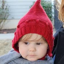 Pixie Baby Bonnet Winter Baby Gnome Hat Wool Popcorn Handknitted Hat  Toddlerhat Baby Photo Props Fall Bonnet Pixie Bonnet Minikane Clothes