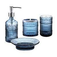 Discover how trends, classics and simple refreshes can make one of the most important rooms in your home feel like an entirely new space. Bathroom Decor Sets Blue Walmart Com