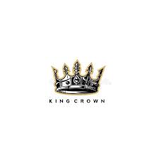 Golden Yellow King Crown Logo Vector Illustration Vector Illustration Crown Tattoo Design Crown Logo King Crown Drawing