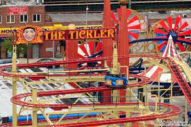 Coney Island The Tickler Roller Coaster Roller Coaster Coney Island World S Fair