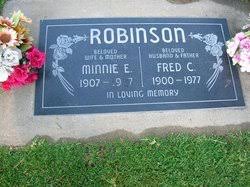 Minnie Ellen Cornelius Robinson (1907-1987)