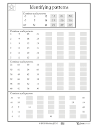 Worksheets Word Lists And Activities Greatschools Math Patterns Math Worksheets Math Instruction
