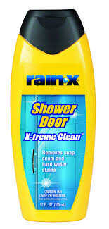 If you have stone anywhere in your shower, skip because scum comes from paraffin wax in bar soap, consider switching to another cleaning agent for when you shower. Rain X Shower Door X Treme 12 Fl Oz 630035 Removes Soap Scum And Hard Water Stains Walmart Com Walmart Com