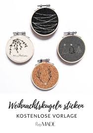 Wann ist der ideale zeitpunkt der einladung zu weihnachten? Kostenlose Vorlage Zum Sticken Weihnachtsmotiv Rosimade