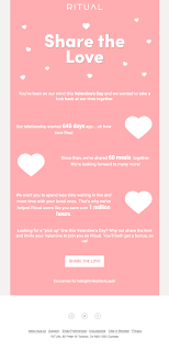 Download this file and you can print out 365 reasons why if he can make it through the shell to the hollow inside, he'll be surprised with another handful of one question a day for you and me. 14 Valentine S Day Email Campaign Ideas For 2021