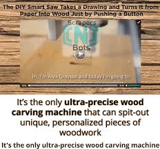 Now, the diy smart saw isn't the first cnc machine to be seen in the market. 20 Discount Off Diy Smart Saw Blue Prints To Make Your Own 3d Woodworking Machine Discounts By Alex Grayson Scrapers N Bots Discounts