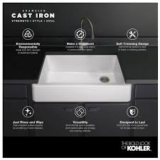 kohler k 5826 0 white whitehaven 32 1/2