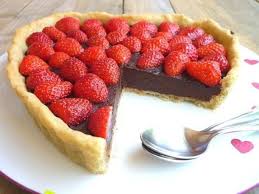 Tarte Fraises Chocolat Fraise Au Chocolat Tarte Aux Fraises Recette Tarte Aux Fraises