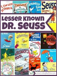 Lesser Known Dr Seuss Books Dr Seuss Books Seuss Classroom Seuss Crafts