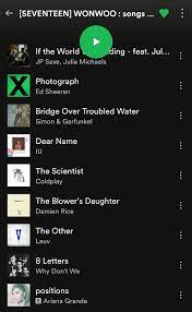Hospital playlist season2 (original television soundtrack), pt. Seventeen Carat Wonwoo Spotify Playlist Facebook