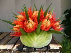 By Chef Francisco Vita In This Video I Am Sharing Technics And Tips About Vegetable Carving Food Sculpture Food Garnishes