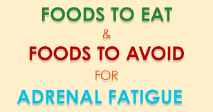 Foods To Eat And Foods To Avoid For Adrenal Fatigue