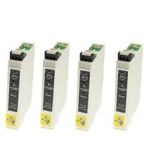 4 black compatible ink cartridges for epson stylus sx105 sx110 sx115 sx200 sx205. Ink Cartridges For Epson Stylus Sx105 Compatible Original