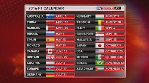 The best independent formula 1 community anywhere. Calendar F1 2016 World Race Blog