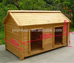 Wood Double Dog Kennel Outdoor Large Dog House For Two Buy Dog Kennel Outdoor Wooden Dog Kennel Wood Dog Ken Dog House Diy Double Dog House Dog House Plans