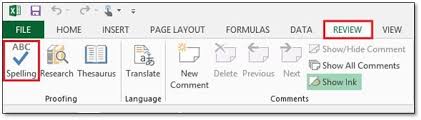 Spell Check Excel Spreadsheets Admin It