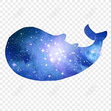 Free Cure Element Whale Starry Sky Silhouette Fantasy Animal Minimali Png Psd Image Download Size 1024 1024 Px Id 832296312 Lovepik