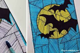 Check spelling or type a new query. Easy Bat Art Project With Printable Projects With Kids