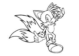 Sonic the hedgehog, trademarked sonic the hedgehog, is a blue anthropomorphic hedgehog and the main protagonist of the series. Sonic And Tails Coloring Pages Sonic Coloring Pages To Print Free Coloring Home