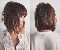 Shoulder length long inverted bob with layers. Pin On Hair Tutorials