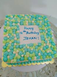 Check spelling or type a new query. Cake Task Blue And Green Simple Butter Cream Cake For Facebook