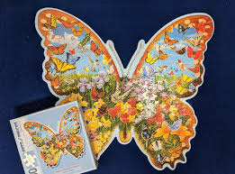 Maybe you would like to learn more about one of these? Hidden Butterfly Meadow 750 Piece Shaped Jigsaw Puzzle Bits And Pieces Shaped Jigsaw Puzzles Shape Puzzles Jigsaw Puzzles