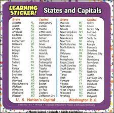 Use this list to see which states formed the union in the beginning and when they became states. The 50 States Capitals List 50 States And Capitals List States And Capitals Learning States State Capitals List