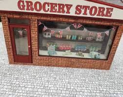 Buy 1:24th 1950s Grocery Store Kit Online in India - Etsy
