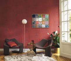 Wohnzimmer teppich modern schwarz rot grau marmor stein optik velours vimoda masse 120×170 cm designer teppich. Mustertapete Royal Rot Von Casadeco Aus Der Kollektion Signature