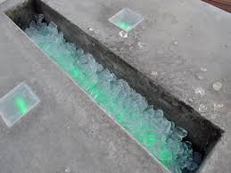 Led Concrete Patio Table With Built In Beverage Cooler Make Patio Table Concrete Patio Diy Patio Table