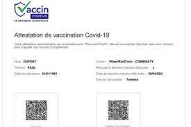 Some countries already accept tourists who have after the second shot of the vaccine, a certificate is issued with the dates of both procedures, the name and series of the vaccine and the doctor's. Attestation De Vaccination Covid Telecharger Sur Ameli Smartphone En Pdf