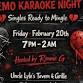 Anti-Valentine's Karaoke Night event in Dundee, MI
