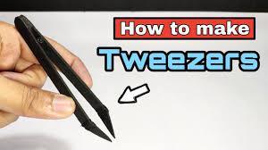 A coarse emery board is the perfect texture for sharpening the prongs of your tweezers, making for much better grip of fine eyebrow hairs. How To Make Tweezers At Home Tweezers Creatorboy Youtube