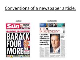 Gean moreno + ernesto oroza: Conventions Of A Newspaper Article Ireneeee