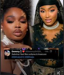 Sabrina calls Sultana insecure😩😩😩😩 #BBNaijaS10 #BBNaijaSeason10  #BBNaija2025 #bigbrothernaija
