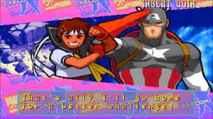 A page for describing characters: Marvel Super Heroes Vs Street Fighter Arcade U S Agent Dark Sakura Youtube