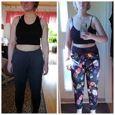 F 21 163cm 65kg 61kg 4kg 6ish Months This Is What 4kg 9lbs Lost Looks Like Losing The Last 10kg Nice And Slow Take It Easy It S Not A Race R Progresspics