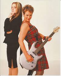 #disney #lindsay lohan #remake #jamie lee curtis #freaky friday. Freaky Friday Jamie Lee Curtis With Guitar Lindsay Lohan 8 X 10 Inch Costume Test Photo 2 004 At Amazon S Entertainment Collectibles Store