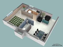 تصميم استوديو غرفة نوم واحده Arab Arch In 2020