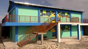 Ecole Baptiste Bon Berger Brings Solid And Lively Architecture To The Renown Slum Of Cite Soleil In Port Au Prince This Four Architecture Slums Port Au Prince